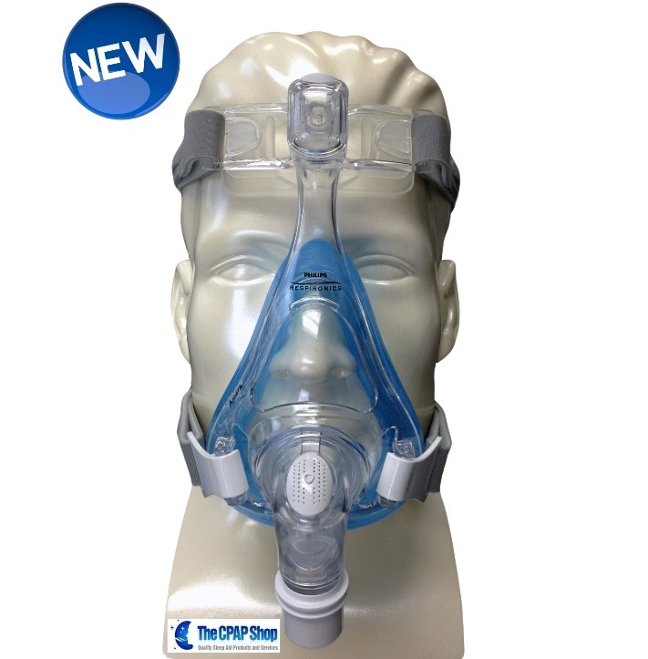 Respironics Amara Full Face Cpap Mask With Gel And Silicone Cushions 2644